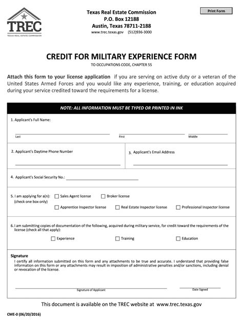 Trec Credit Form Fill Online Printable Fillable Blank Pdffiller