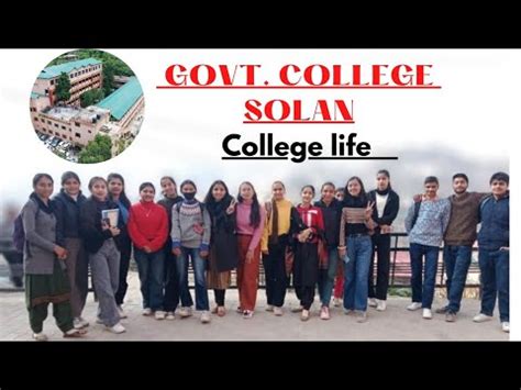 My College Govt College Solan Enjoying College Life College Youtube