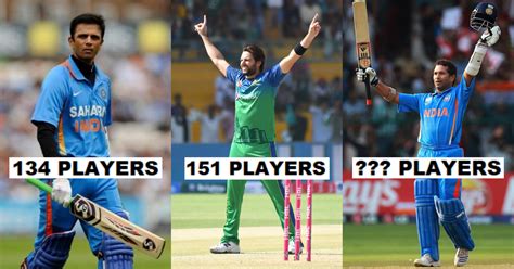 Top 5 Cricketers Who Played With Most Number Of Different Players In ...