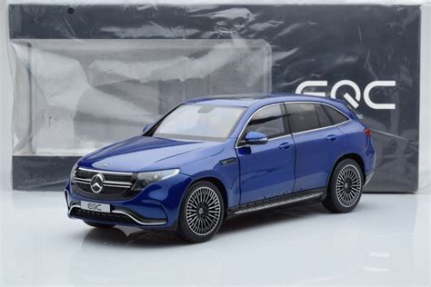 118 Mercedes Eqc 400 Brilliant Blue Nzg Model New 2019