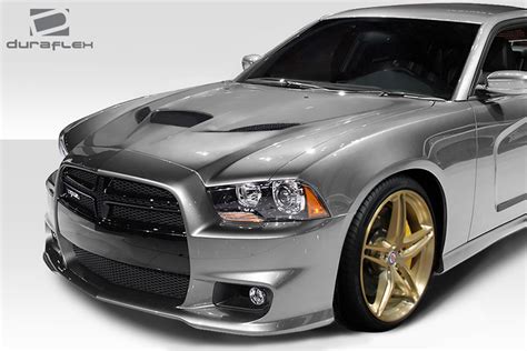 Hood Body Kit For 2014 Dodge Charger 0 2011 2014 Dodge Charger Duraflex Hellcat Look Hood 1