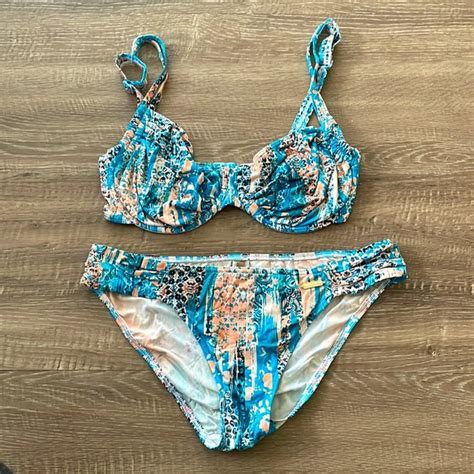 Sunseeker Swim Australias Sunseeker Piece Bikini Set Poshmark