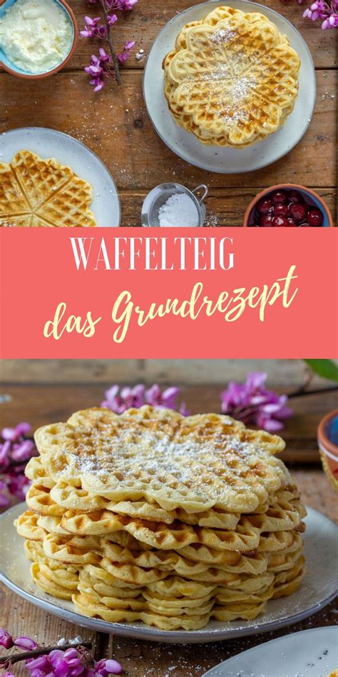 Fluffiger Waffelteig Grundrezept Artofit