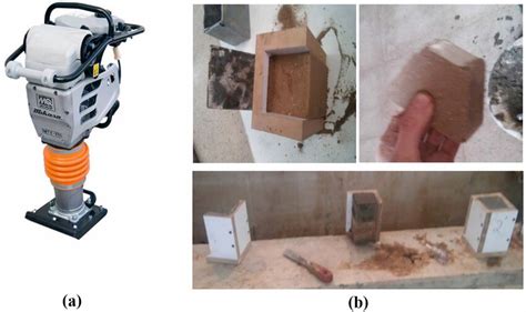 A Compactor B The Procedure For Sample Preparation Download