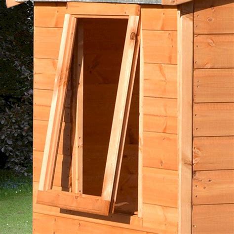 Shire Lewis Shed 4x6 Double Door One Garden