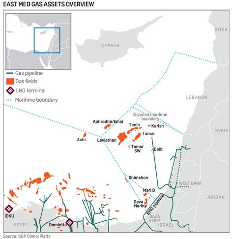 Israeli Natural Gas Exports To Egypt Set To Start After Noble Delek Pipeline Deal Sandp Global