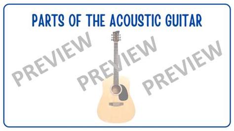 Parts Of The Guitar And More Powerpoints Handouts And 17 Print And Go Worksheets