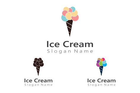 Ice Cream Logo Design Graphic By Arifnasrudin18 · Creative Fabrica
