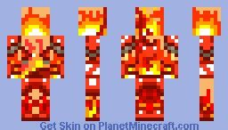 king blaze Minecraft Skin