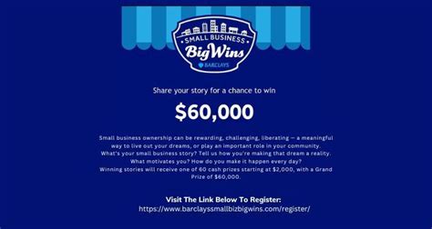 Barclays Small Business Big Wins Contest