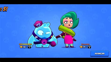 Joguei Brawl Stars Ganhei Brawler YouTube