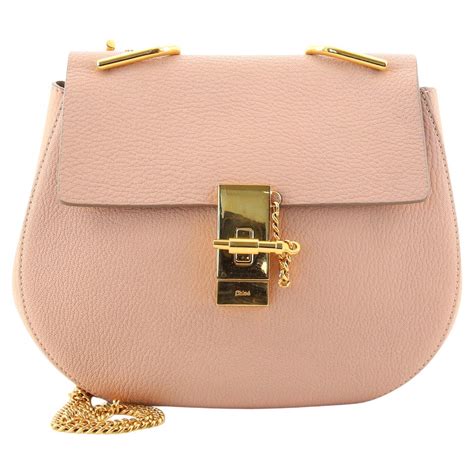 Chlo Beige Leather Small Drew Shoulder Bag At Stdibs