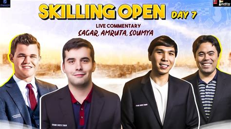 Skilling Open Day Sf Carlsen Vs Nepo Nakamura Vs So Ft Sagar