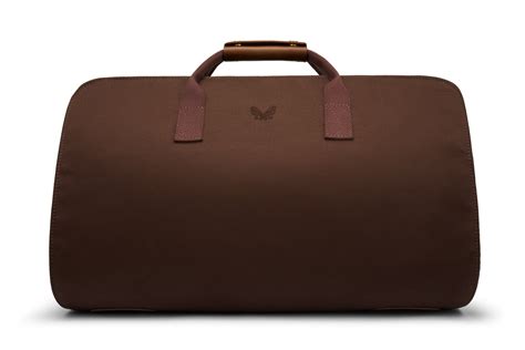 Brown Suit Carrier Holdall Canvas Holdall Bag Bennett Winch