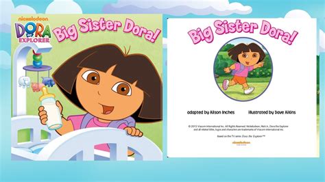 Big Sister Dora ~ Read Aloud With Grammy Youtube