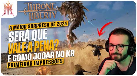 Throne And Liberty Primeiras Impress Es Vale A Pena E Como Jogar No Kr