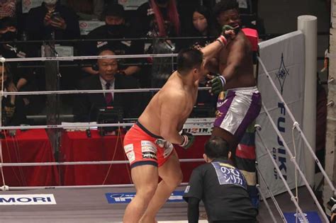 【rizin】元貴ノ富士・スダリオ剛が111秒で復活ko！ 現役の米軍海兵saintを秒殺 Encount 2