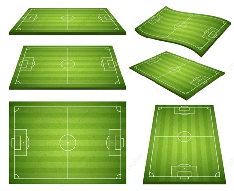 Farm Field Grass Vector Hd Images Set Of Soccer Green Fields Empty With Grass Texture