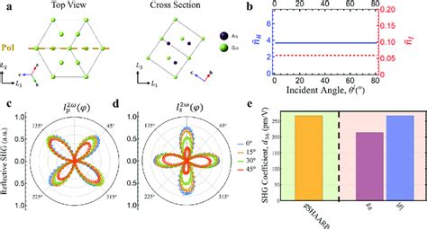 Linear And Nonlinear Optical Responses Of GaAs 111 A Crystal