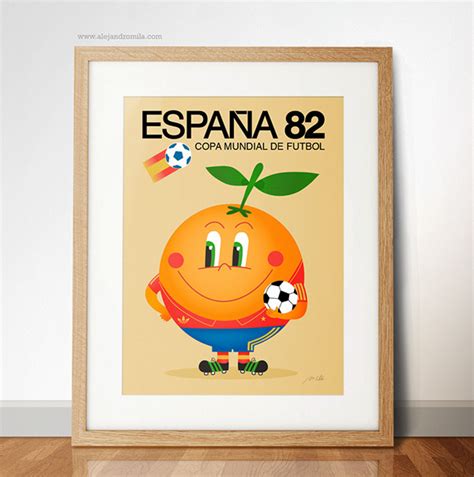 Naranjito · España 82 By Alejandro Milà On Behance