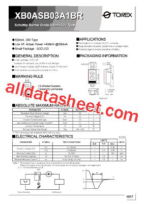 Xb Asb A Br Datasheet Pdf Torex Semiconductor