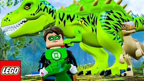 Lanterna Verde E Seu Dinossauro Verde Mod No Lego Jurassic World Extras Mundo Aberto 47 Youtube