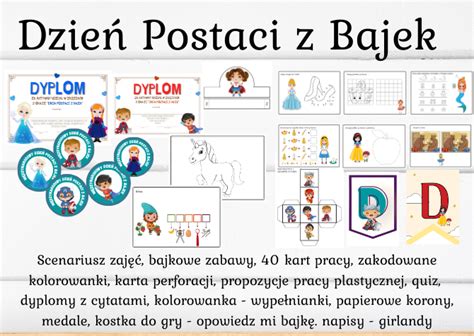 Międzynarodowy Dzień Postaci z Bajek 5 11 Złoty nauczyciel