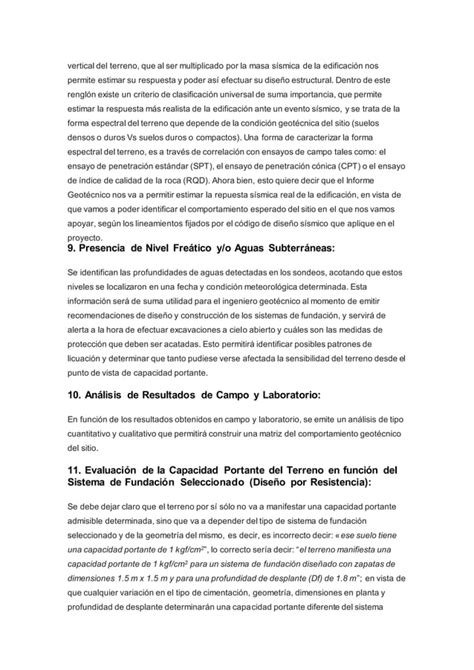 Estudio De Suelos Pdf