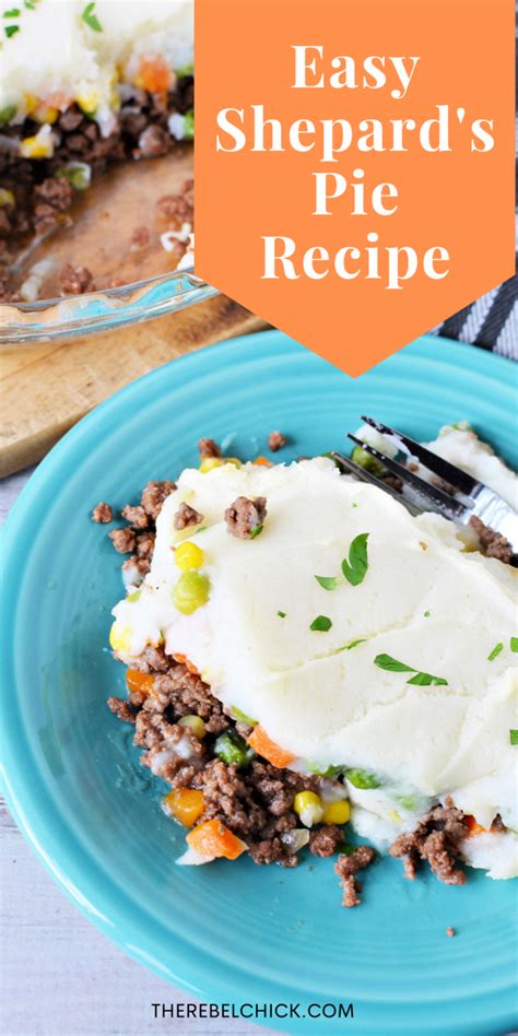 Easy Shepard's Pie Recipe - The Rebel Chick