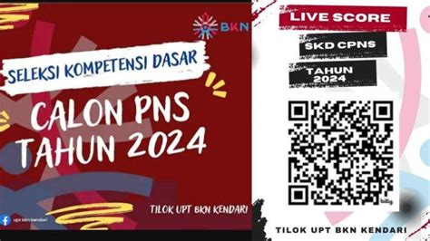 Link Pantau Live Skor SKD CPNS 2024 Di Tilok UPT BKN Kendari Hotel