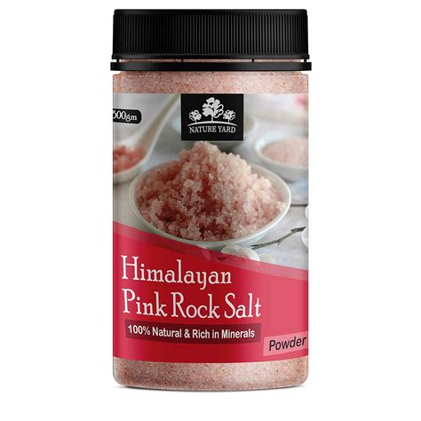 Nature Yard Himalayan Pink Rock Salt Powder Lab Tested Gm Pure