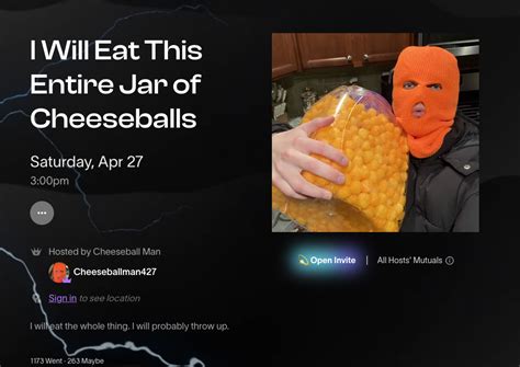 How 'Cheeseballman' Went Viral For Eating Cheeseballs