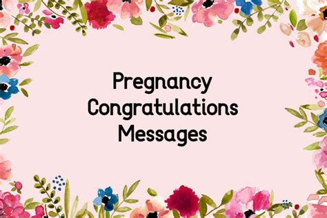 Congratulations On Pregnancy Messages Pregnancy Wishes Texts And