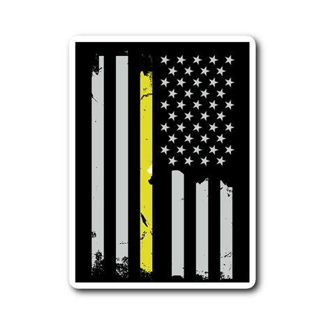 Thin Yellow Line Sticker Towlivesmatter