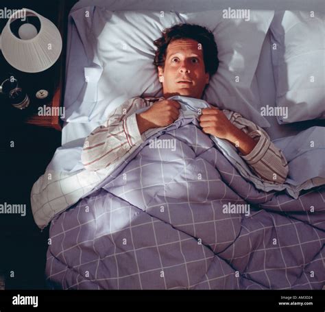 Man Sleeping In Bed At Night Hi Res Stock Photography And Images Alamy