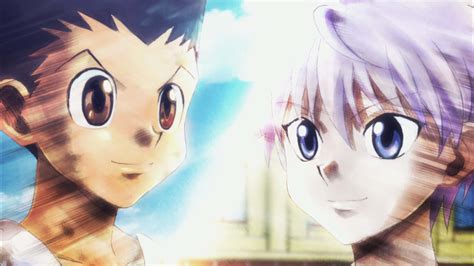 Download Smiling Gon And Killua Hunter X Hunter Picture