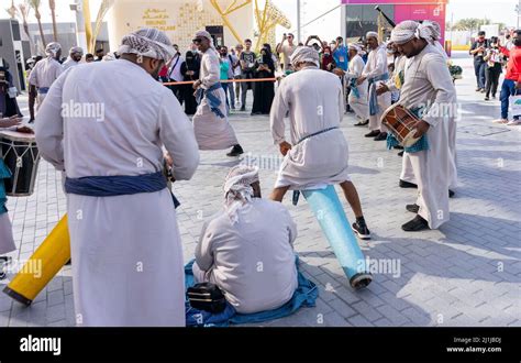 Khaleeji Band Preforming On Expo 2020 Dubai Stock Photo Alamy