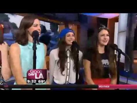 Cimorelli Made In America Live And An Interview At Good Day LA YouTube