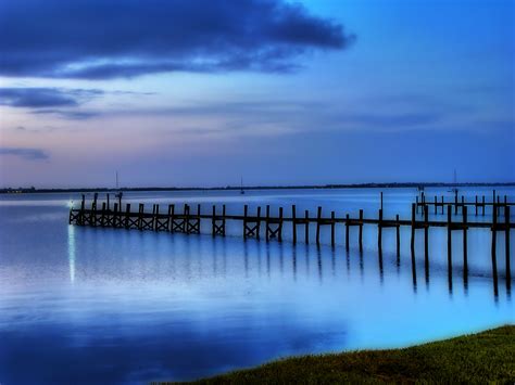 Wallpaper Pemandangan Matahari Terbenam Laut Danau Air Pantai