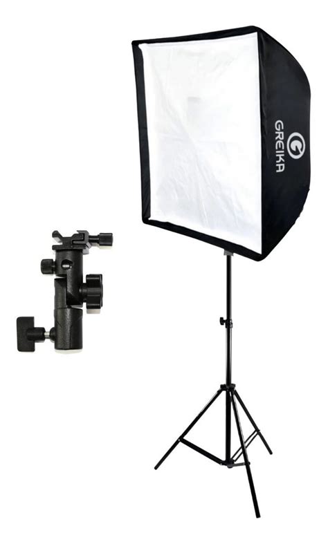 Kit Softbox X Suporte Para Flash Speedlite Complet Mercado