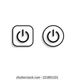 Onoff Switch Vector Icon Stock Vector Royalty Free 221801101