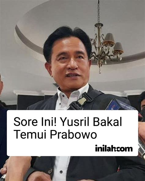 Inilahcom On Twitter Ketua Umum Partai Bulan Bintang PBB Yusril