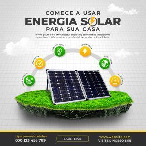 Social Media Economize At Na Sua Conta De For A Energia Solar Psd