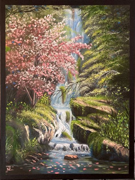 Pink Tree Waterfall - Kevin Hill