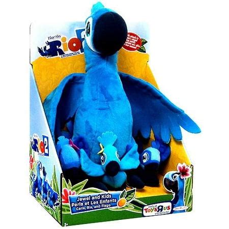 Rio 2 Jewel & Kids Plush Set [Carla, Bia & Tiago] - Walmart.com