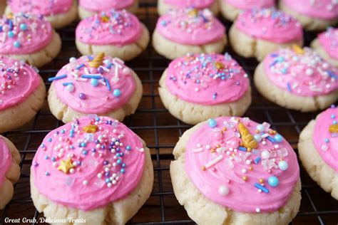 Frosted Sugar Cookies Great Grub Delicious Treats