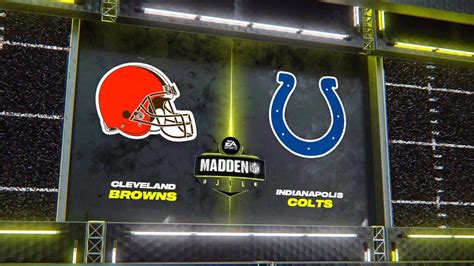 Madden Nfl 24 Cleveland Browns Vs Indianapolis Colts Week 7