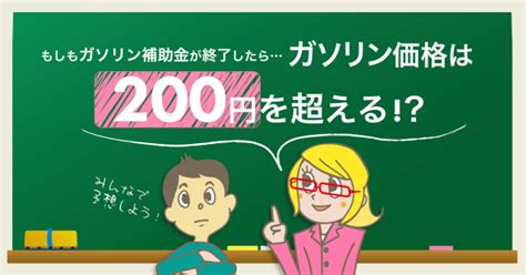 【アンケート企画】もしもガソリン補助金が終了したら ガソリン価格は200円を超えると思う！？