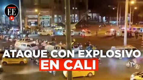 Ataque Con Explosivo A Patrulla De Policía En Cali Deja Tres Heridos