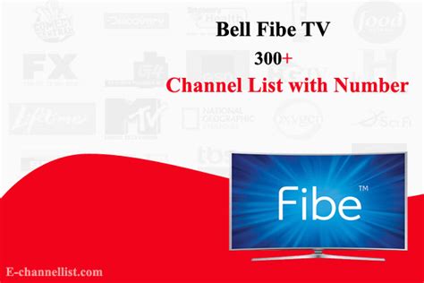 Bell Fibe Tv Channel List With Number 2024 E Channellist